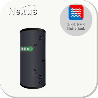 RVS Buffertank BT-200L/ Black