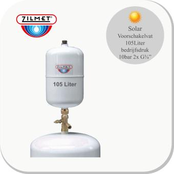 105ltr Solar voorschakelvat